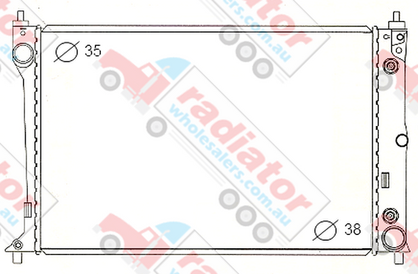 RW017147M Radiator